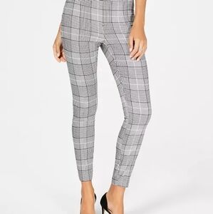 I.N.C. International Concepts | Black and White Plaid Pants | Size 6